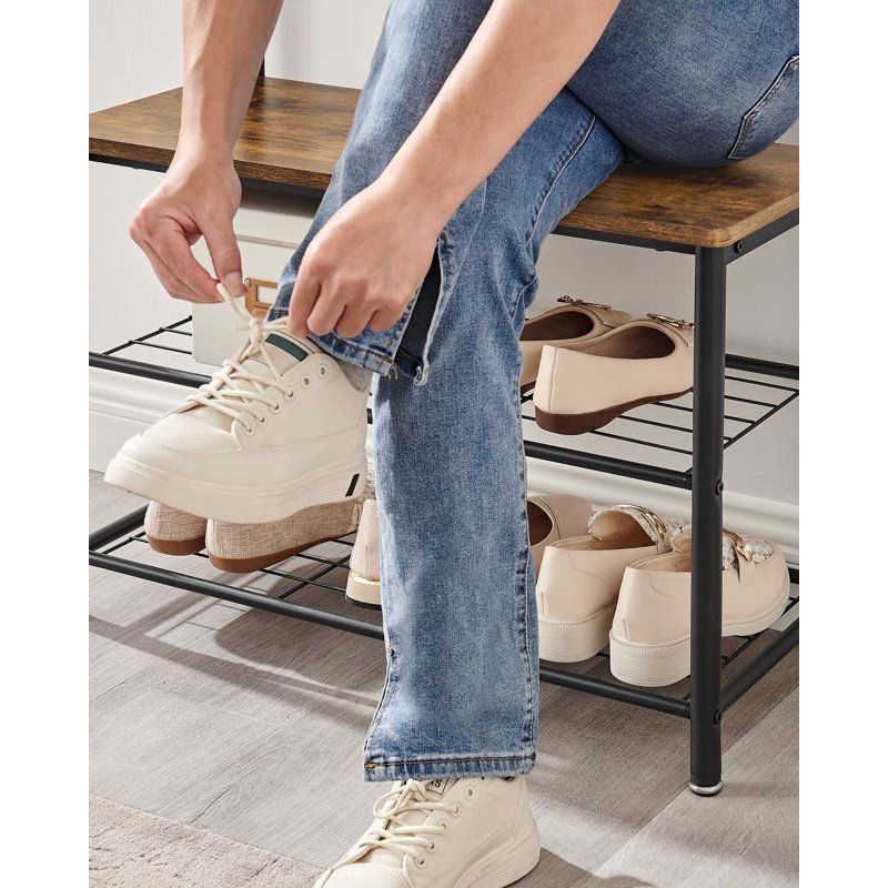 Williston Parke 27.6'' Wide Hall Tree with Bench and Shoe Storage